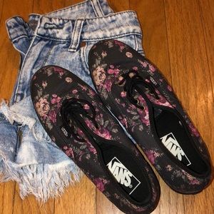 Floral Vans